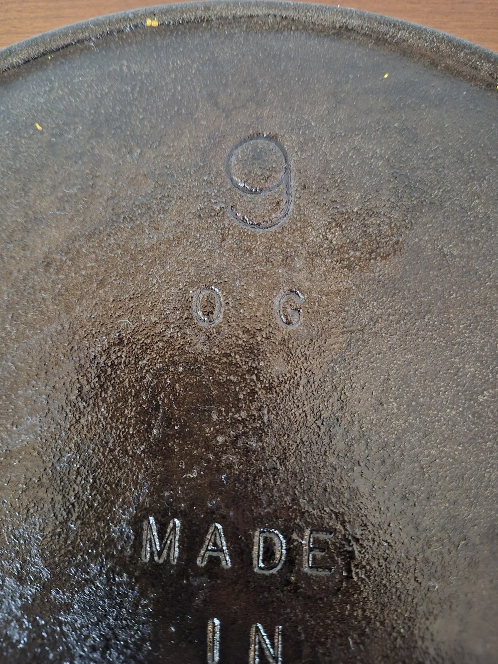 Vintage Lodge Cast Iron‎ Flat Griddle 10.5Inch Made In USA 9